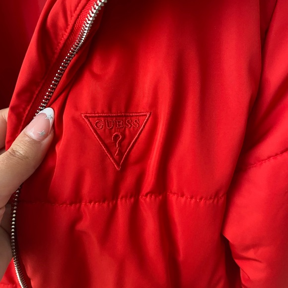 RED GUESS LOS ANGELES BOMBER JACKET 🧥 - Picture 3 of 3